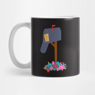 Mailbox and Flowers Mug